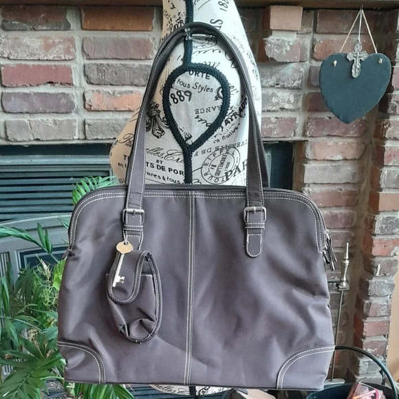 Chocolate Brown Shoulder Bag - Picture 2 of 10